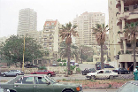 The mansions near the beach in Hamra